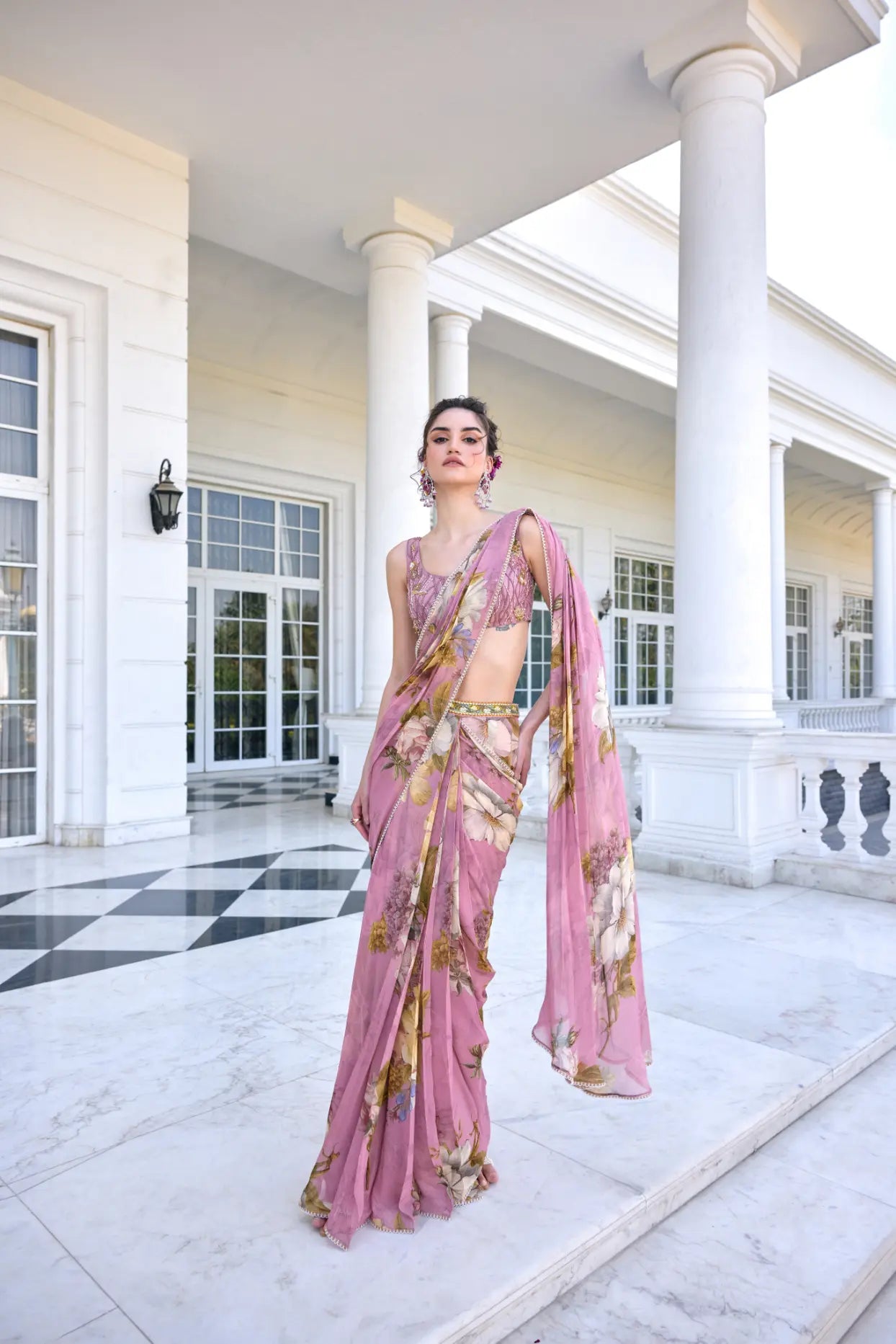 Printed Saree