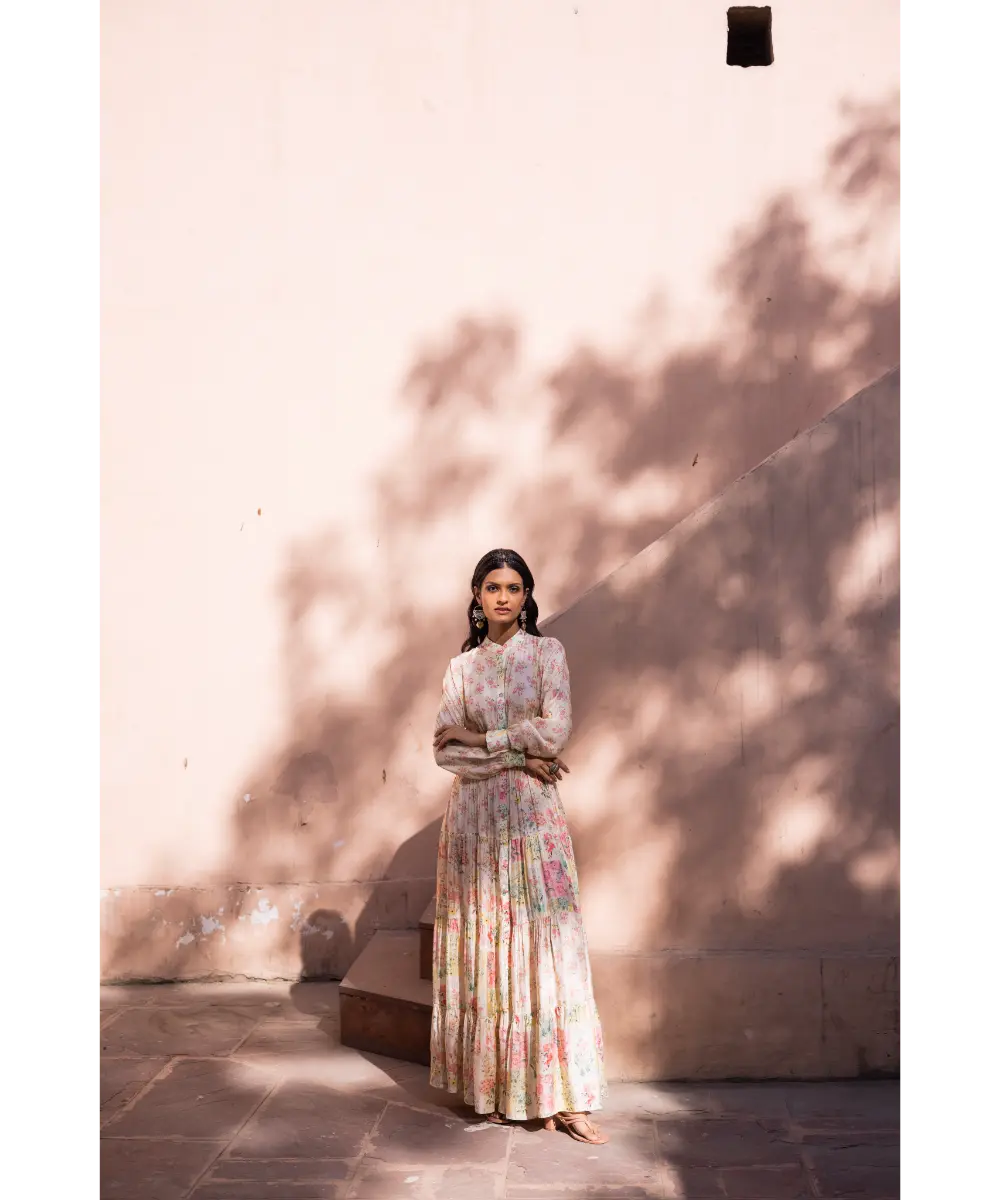 LABEL ANSUHREE- Boho Maxi With Belt