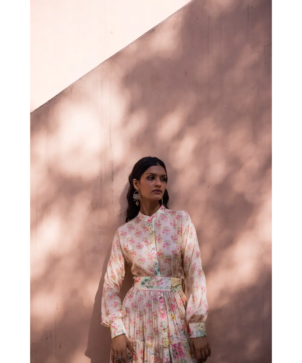 LABEL ANSUHREE- Boho Maxi With Belt