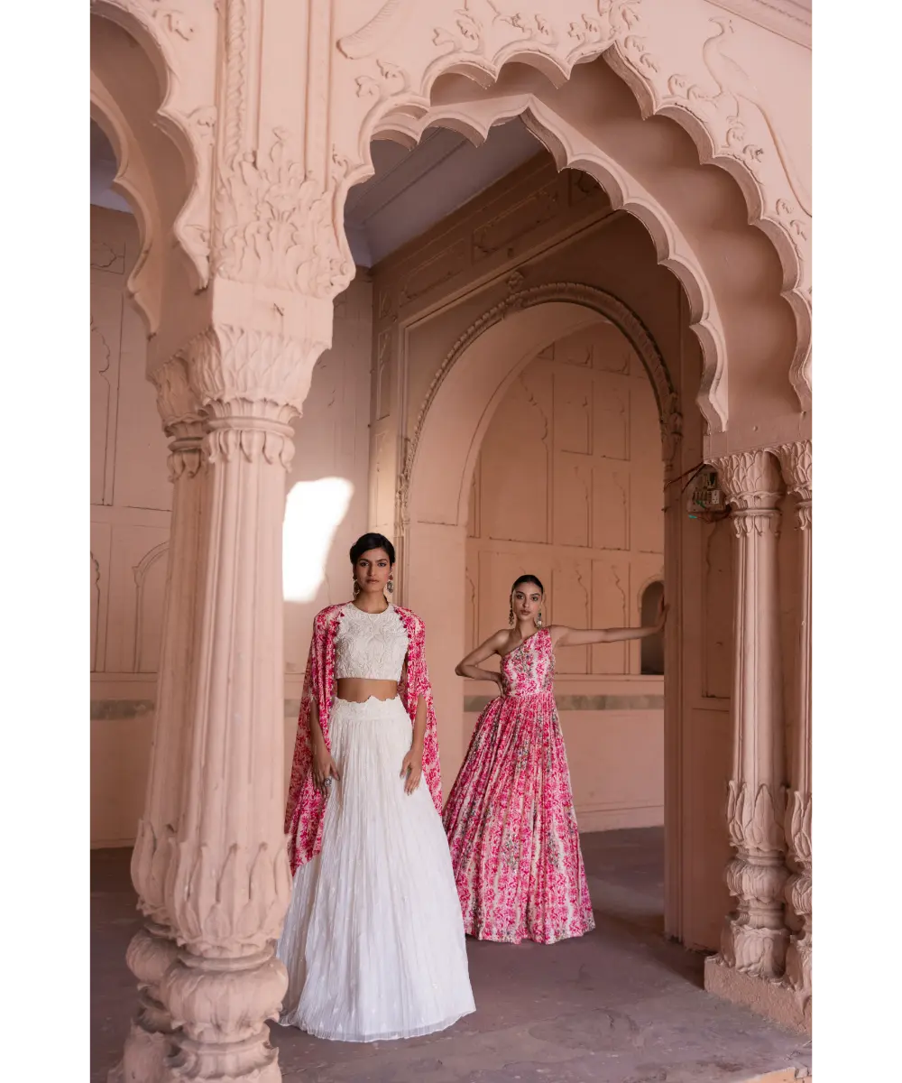 LABEL ANUSHREE- Cape Set