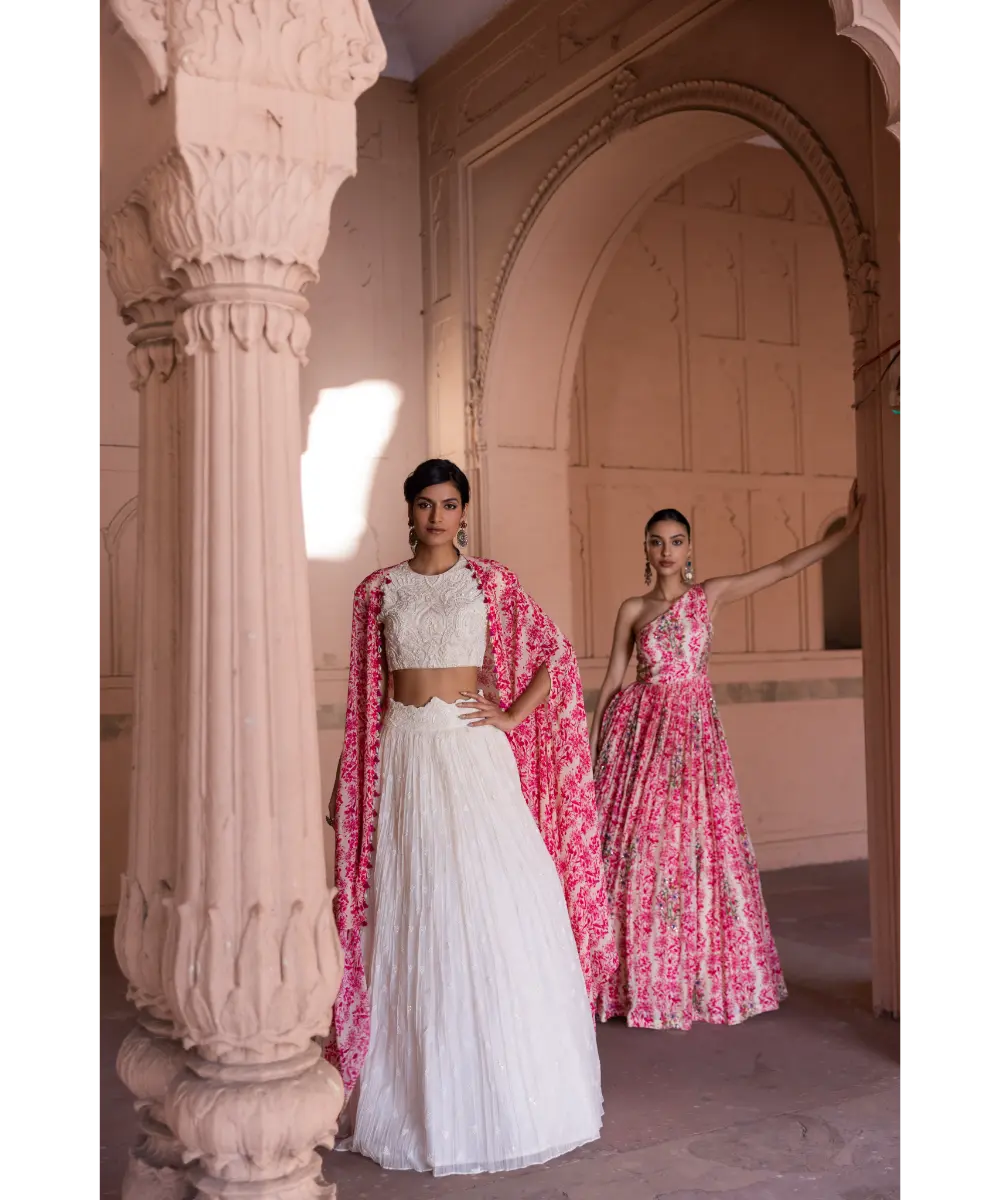 LABEL ANUSHREE- Cape Set