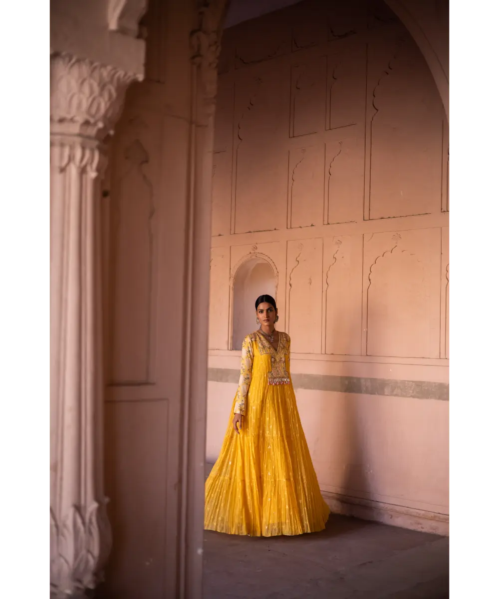 LABEL ANUSHREE- Threadwork Boho Maxi