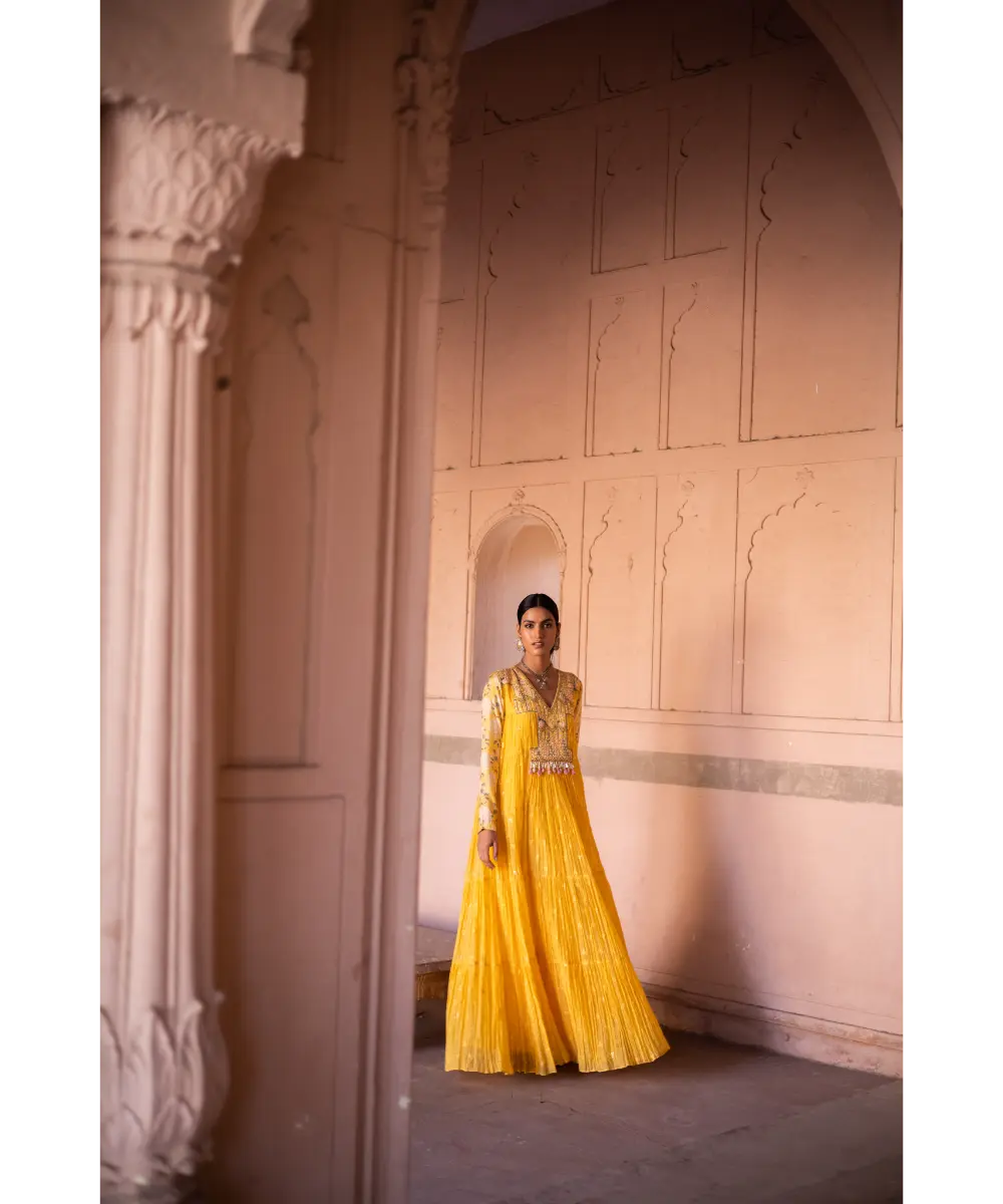 LABEL ANUSHREE- Threadwork Boho Maxi