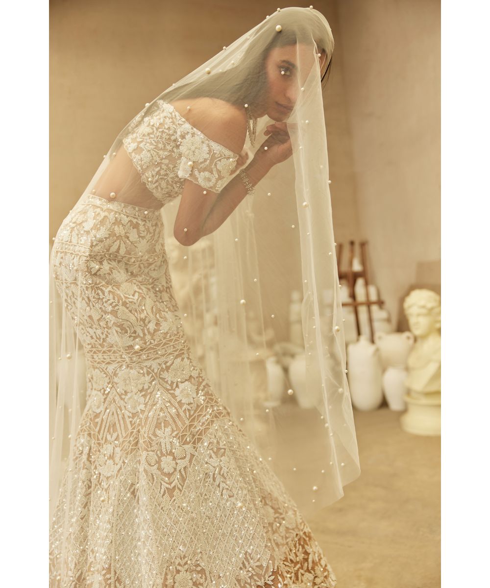 MEHUL GUPTA - Fish cut Lehenga