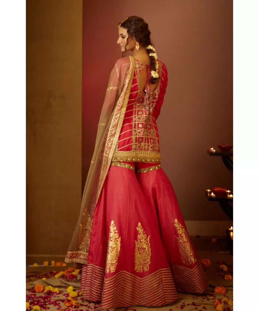 MOLEDRO - Aaina Sharara Set