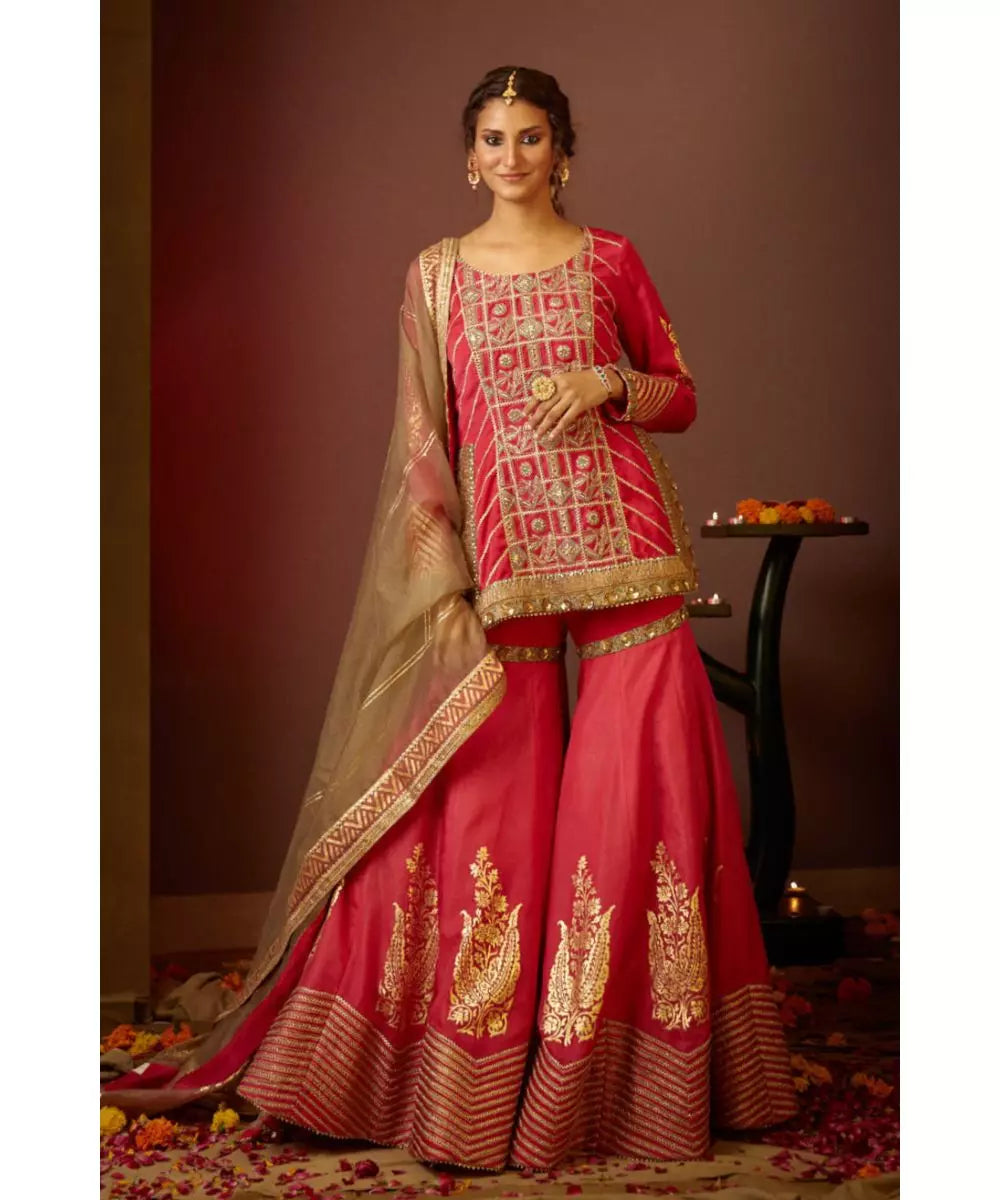 MOLEDRO - Aaina Sharara Set