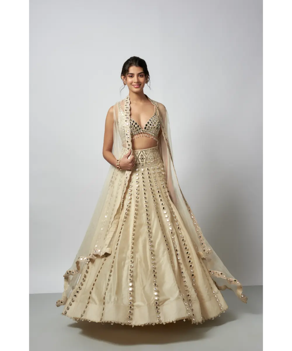 Gopi Vaid - Shravani Lehenga Set