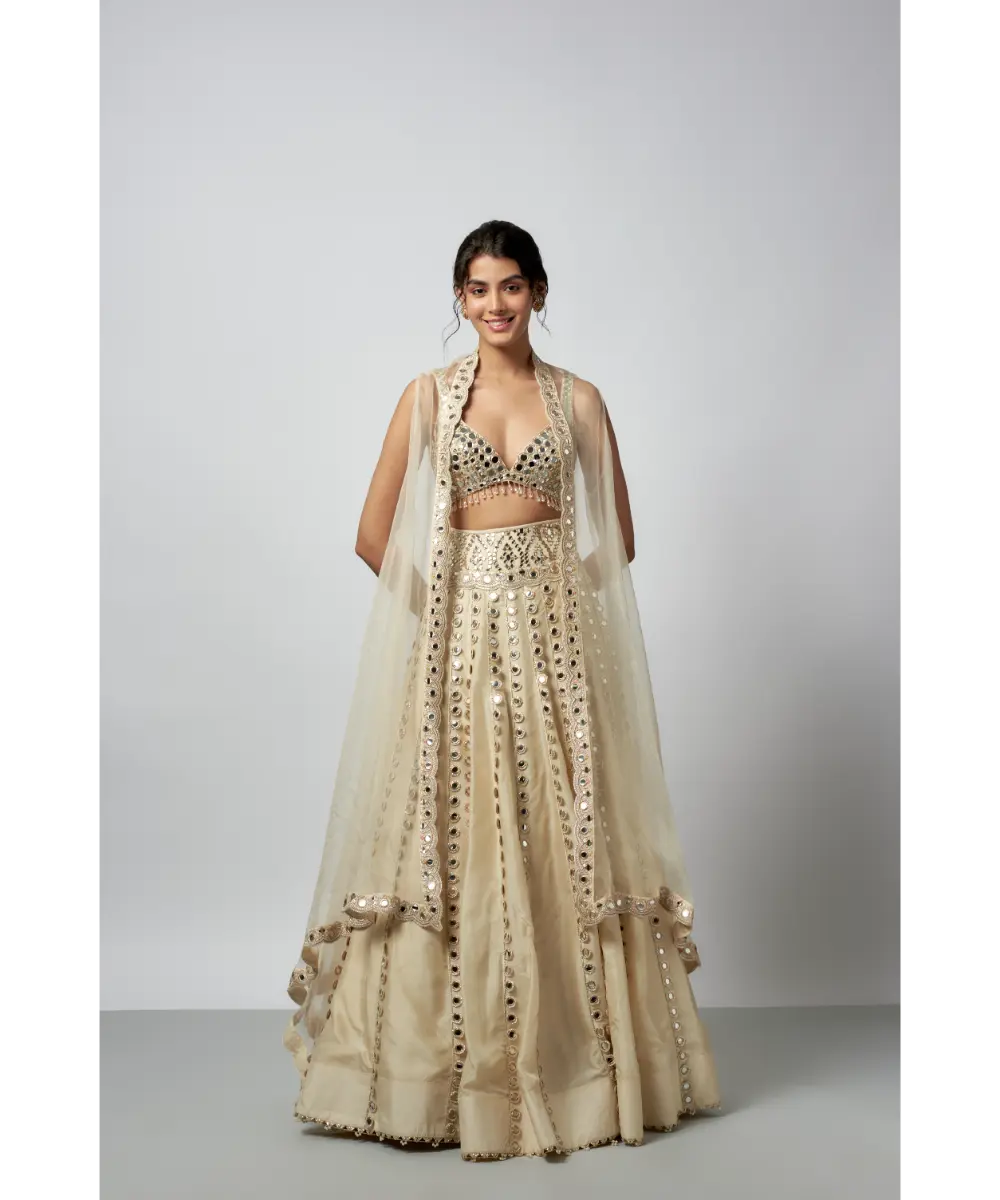 Gopi Vaid - Shravani Lehenga Set