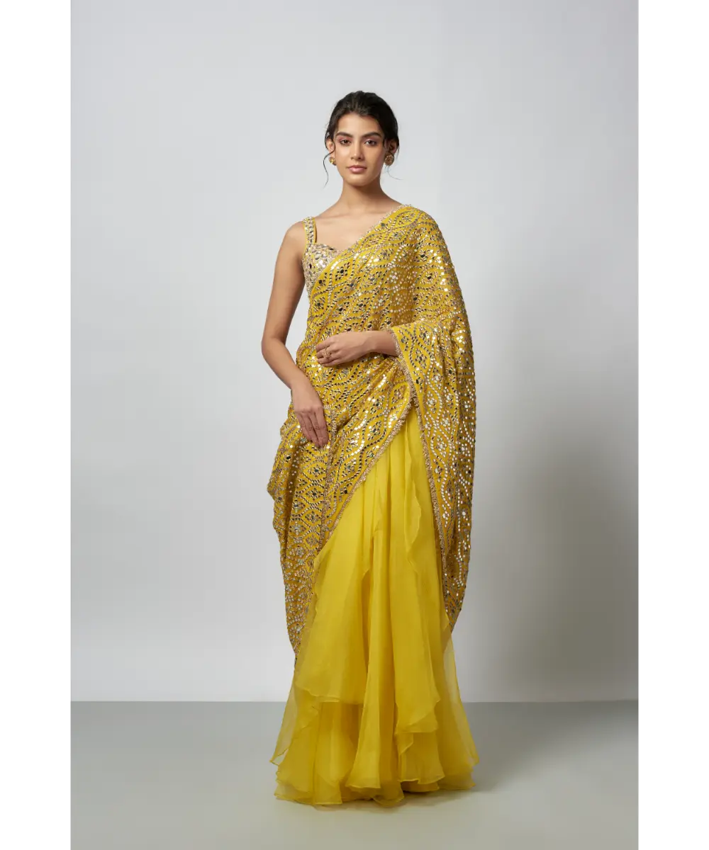Gopi Vaid - Nandana Saree Set