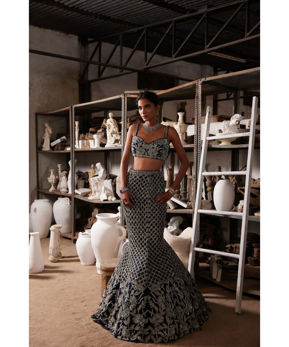 MEHUL GUPTA - Fish Cut Lehenga