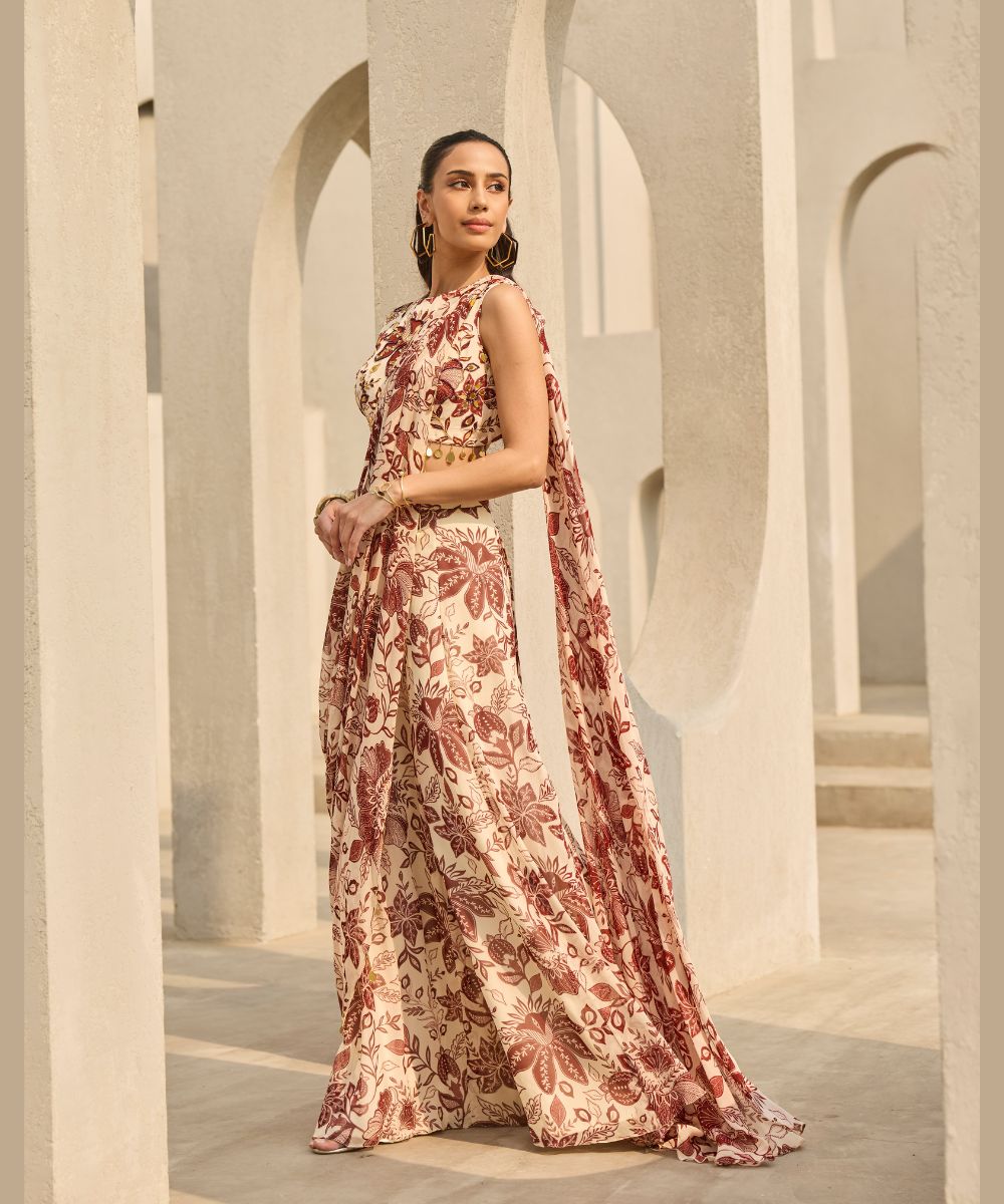 DiyaRajvvir - Amelia collection - Saree set