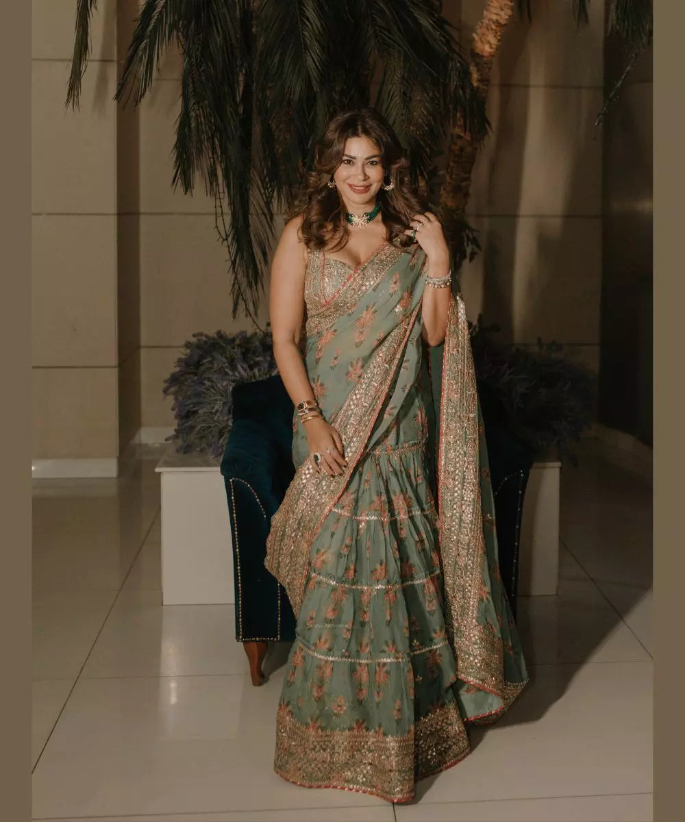 GOPI VAID - Mahira Saree Set - Celeb