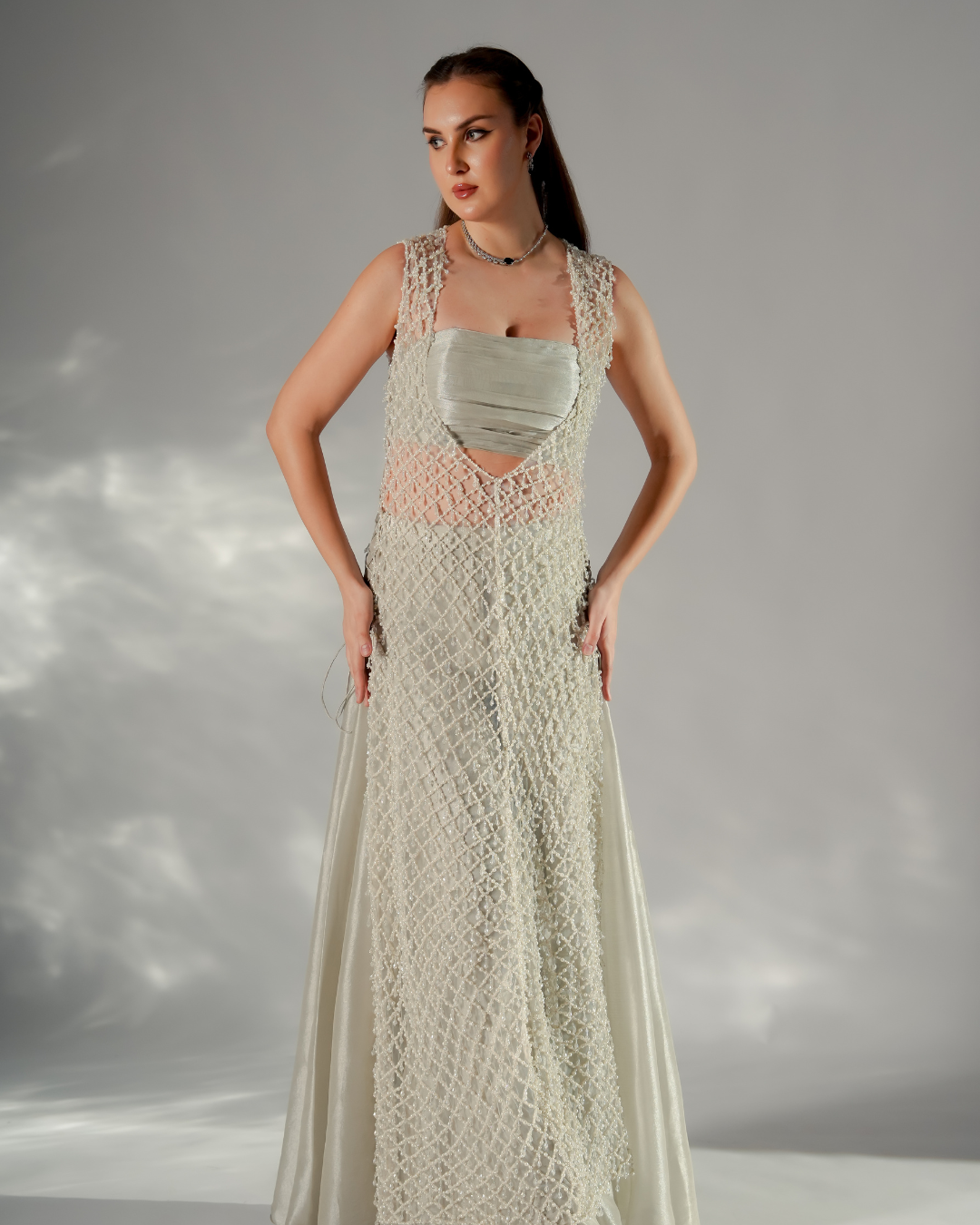 Jade by Ashima - Luna pearl co-ord set