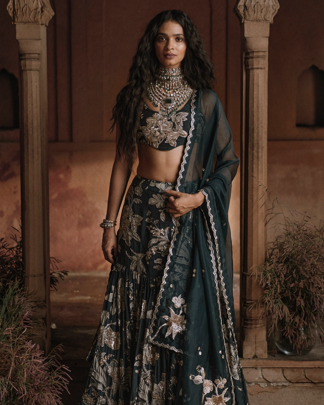 Paulmi and Harsh - Camille Lehenga Set from Roop