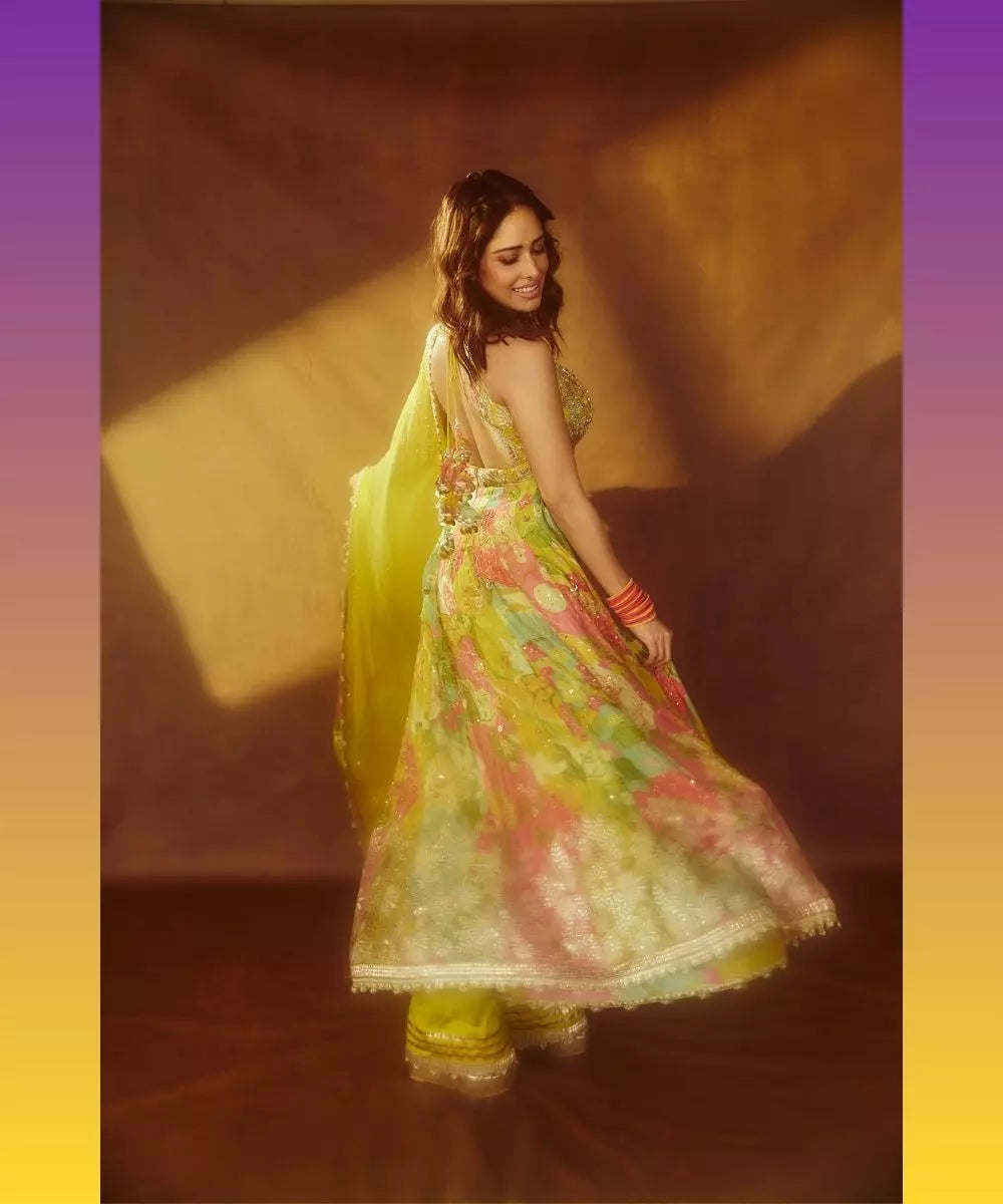 GOPI VAID - Nushrat Anarkali Set - Celeb