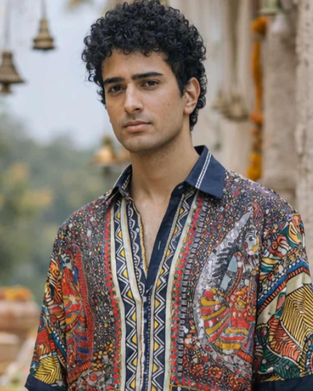 Banjara Trail - Madhubani Legacy Art Shirt