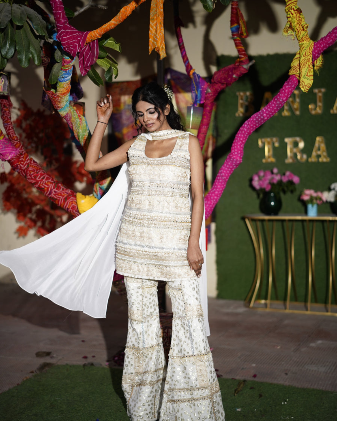 Banjara Trail - Chaand Khwaab Pearl Sharara