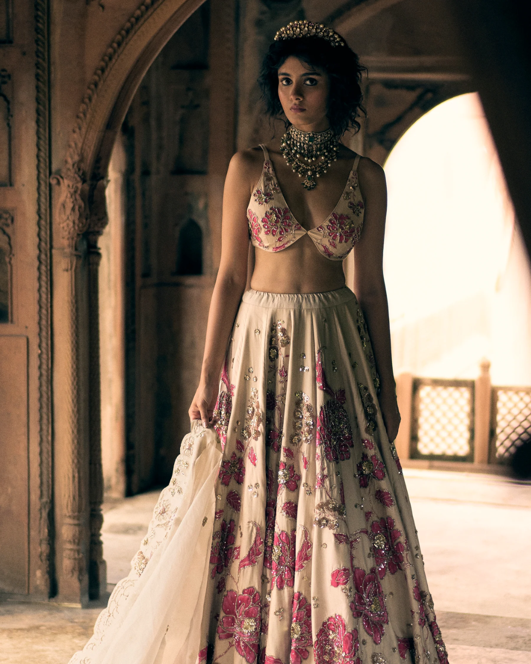 Paulmi and Harsh - Josphine Lehenga Set from Roop