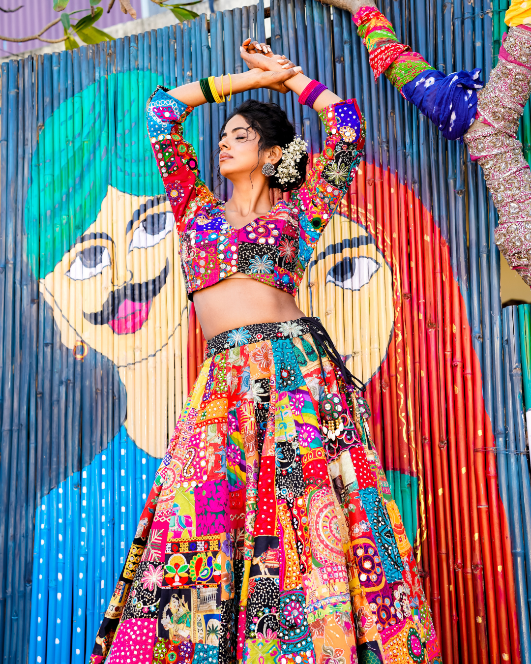 Banjara Trail - Katha-E-Rang Patchwork Lehenga