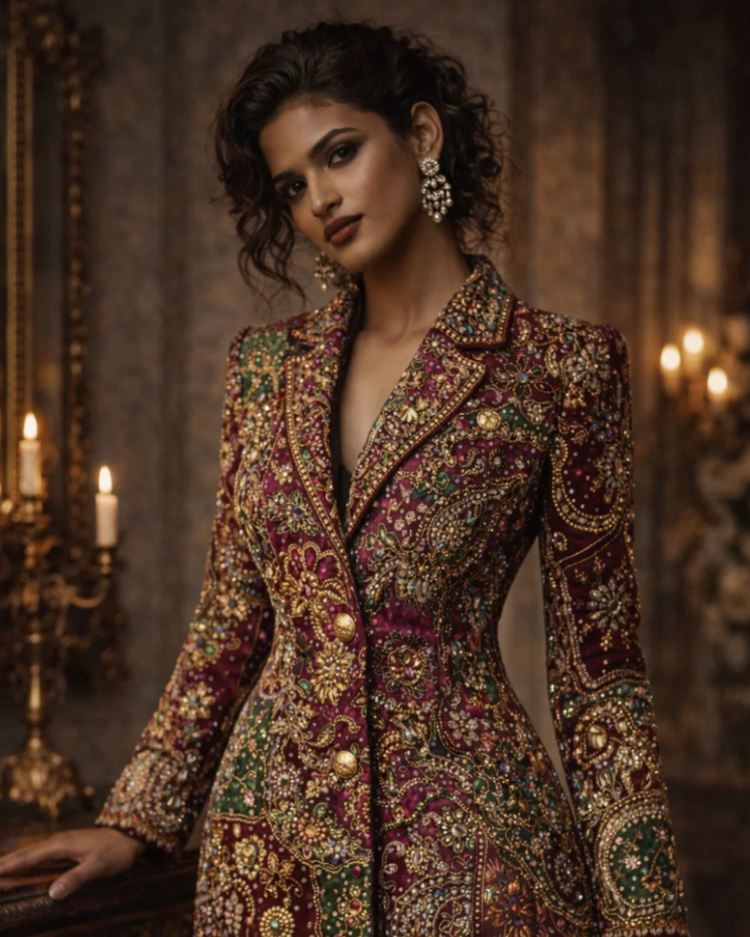 Banjara Trail - Bella the Embellished Blazer Dress