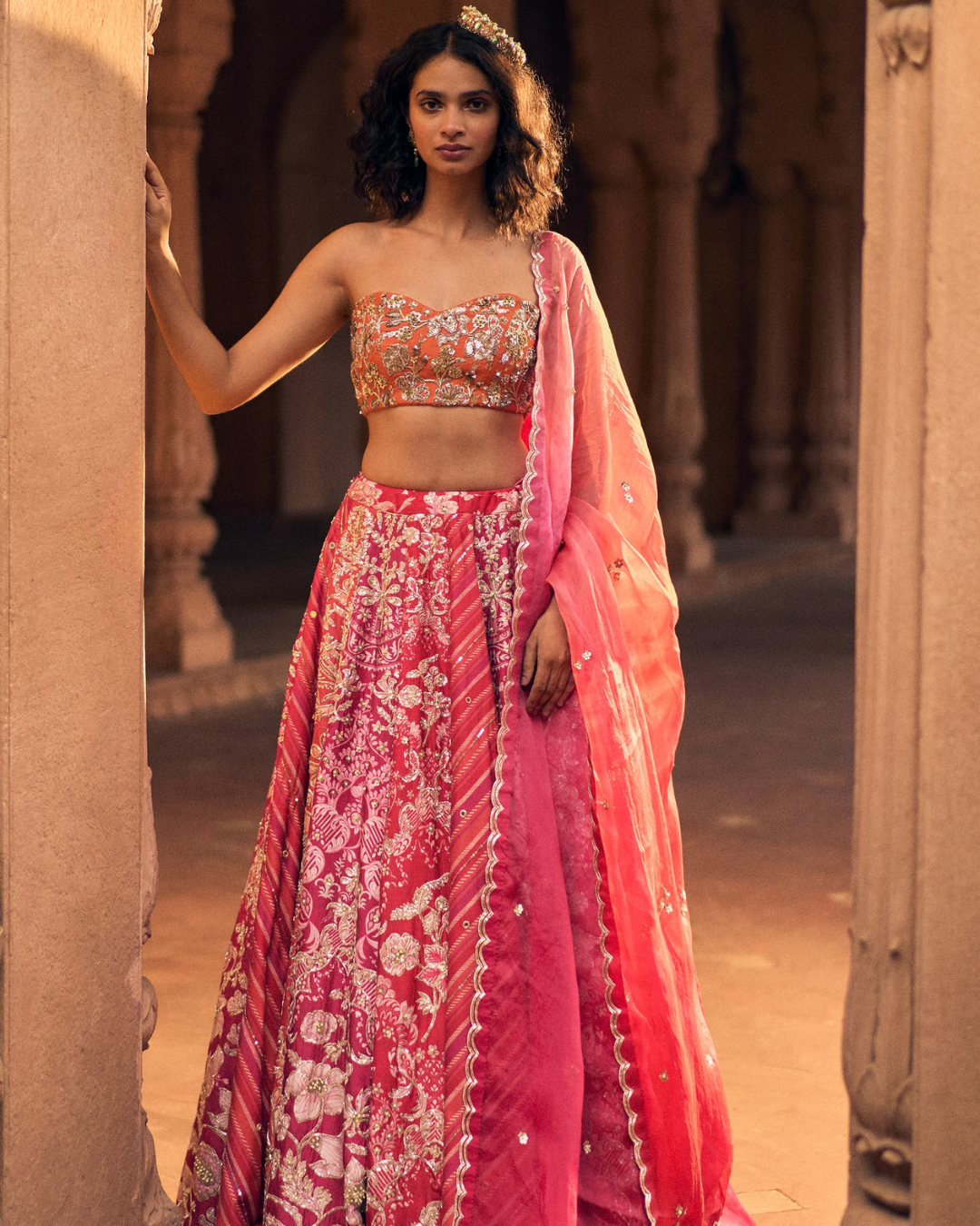 Paulmi and Harsh - Ava Lehenga Set from Roop