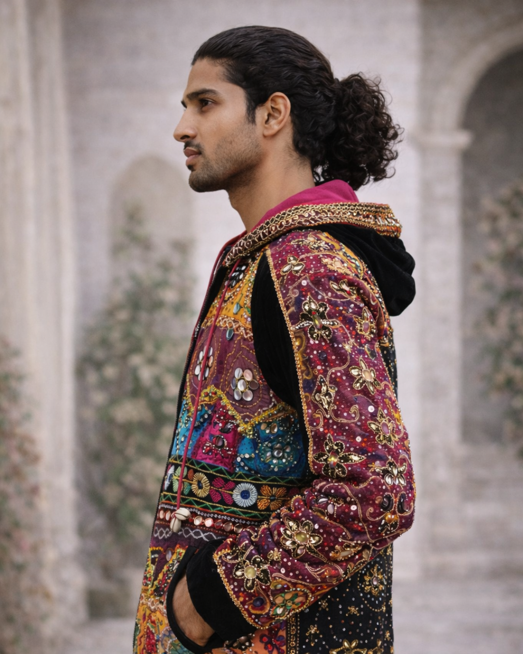 Banjara Trail - Banjara Embellished Hoodie