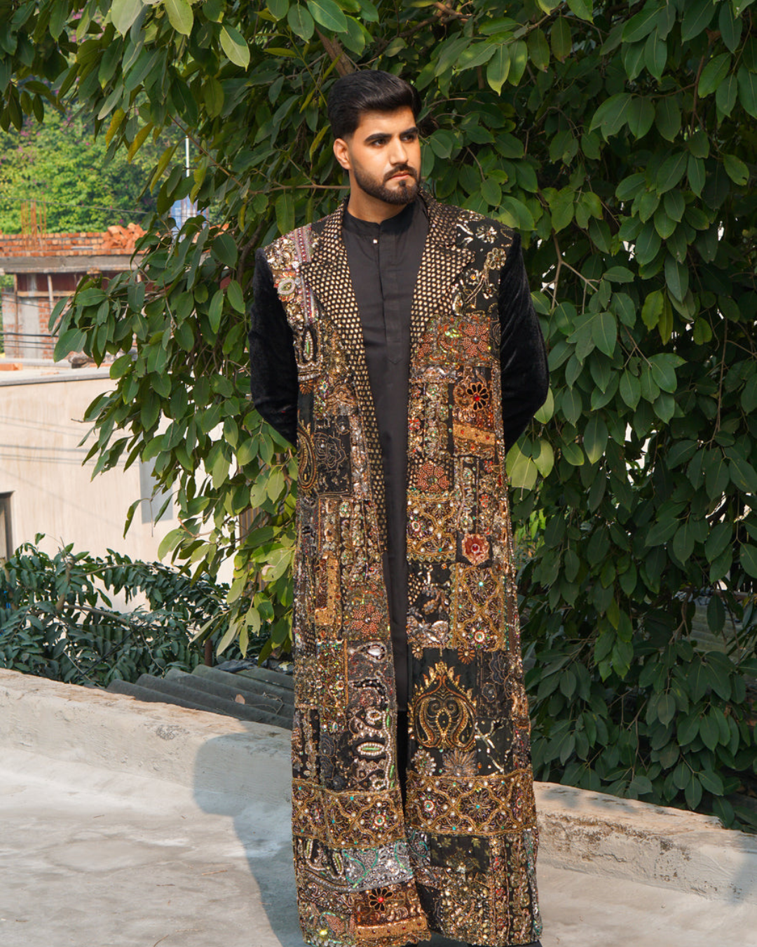 Banjara Trail - Sultan-e-Noor Regal Heritage Sherwani Coat