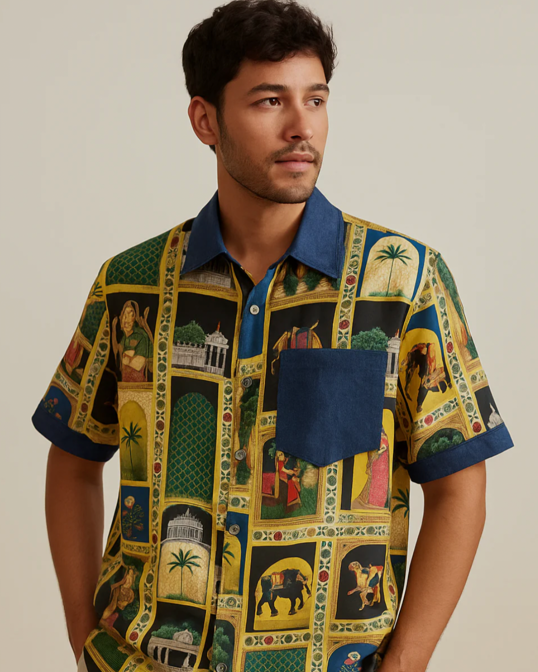 Banjara Trail - The Dynasty silk shirt