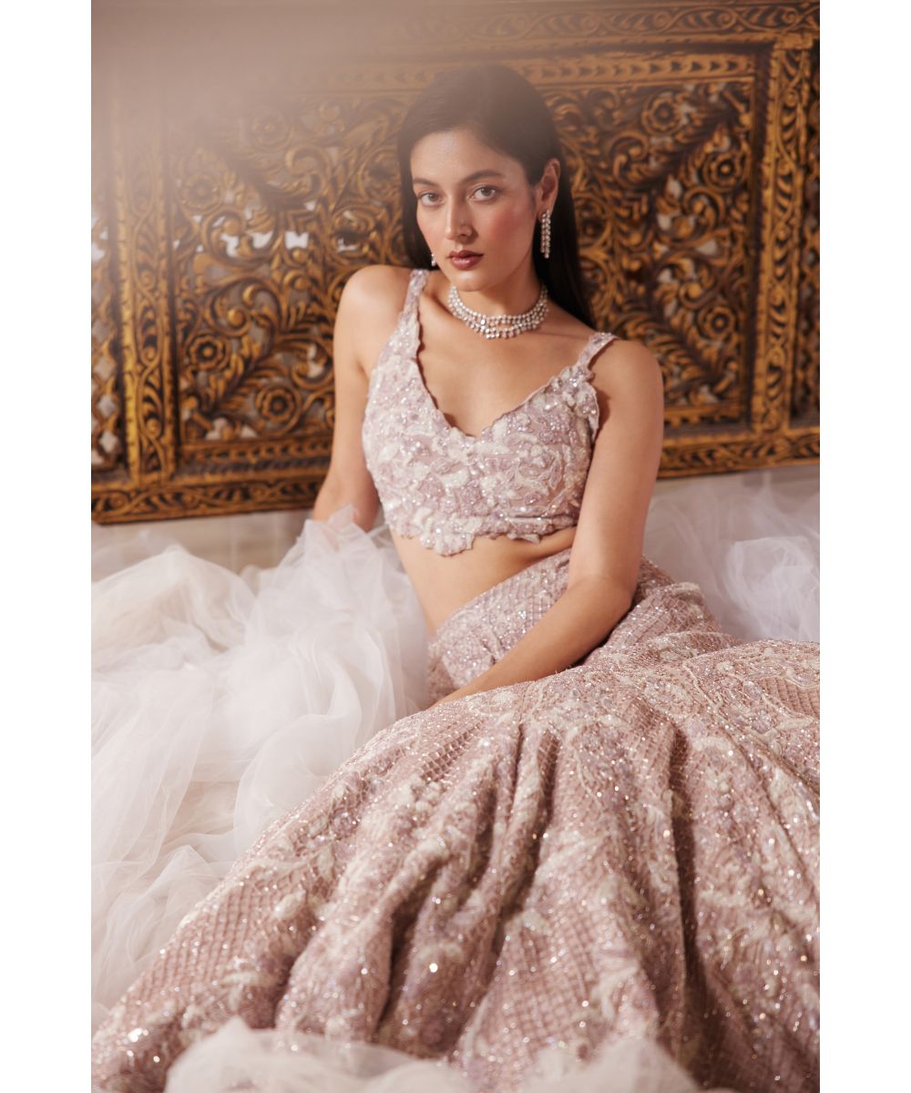 MEHUL GUPTA - Fish cut Lehenga