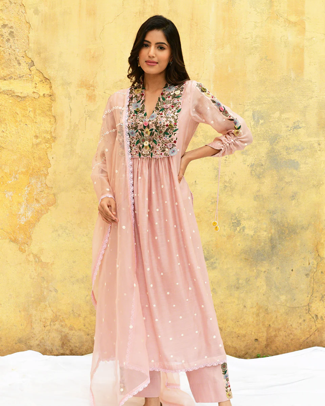 Niti Bothra - Pink Orchid Frockstyle (Sale Piece)