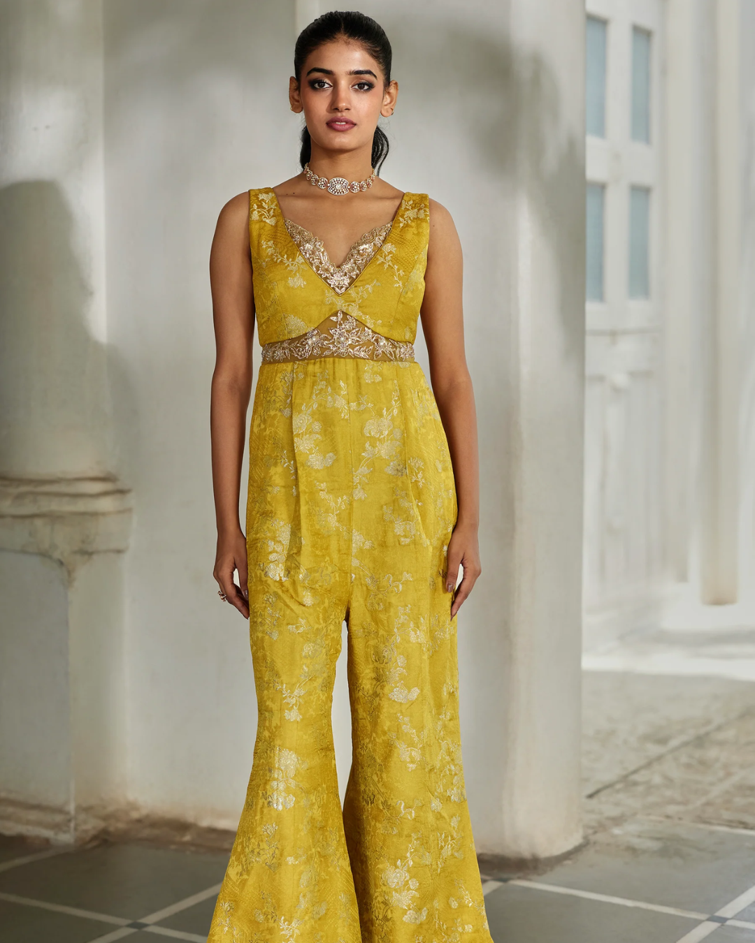 Paulmi and Harsh - Miri Jumpsuit from Tara