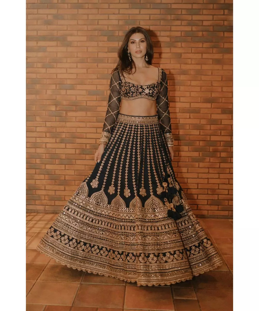 GOPI VAID - Elnaaz Lehenga Set - Celeb