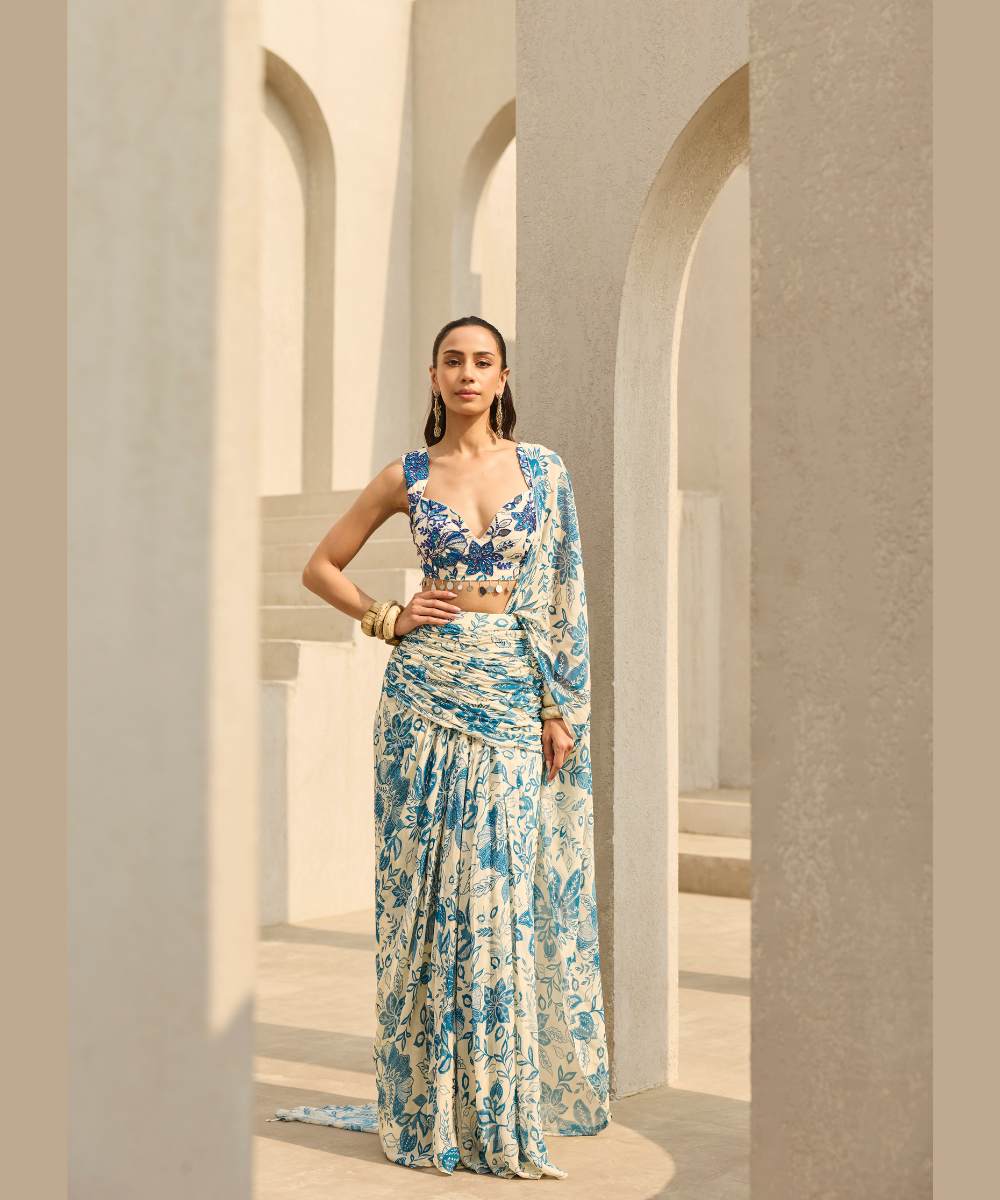 DiyaRajvvir - Amelia collection -  Saree set