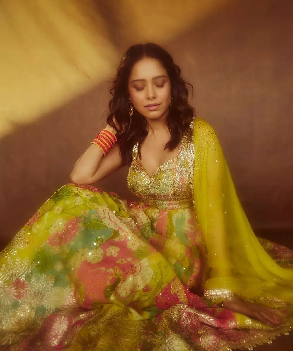 GOPI VAID - Nushrat Anarkali Set - Celeb