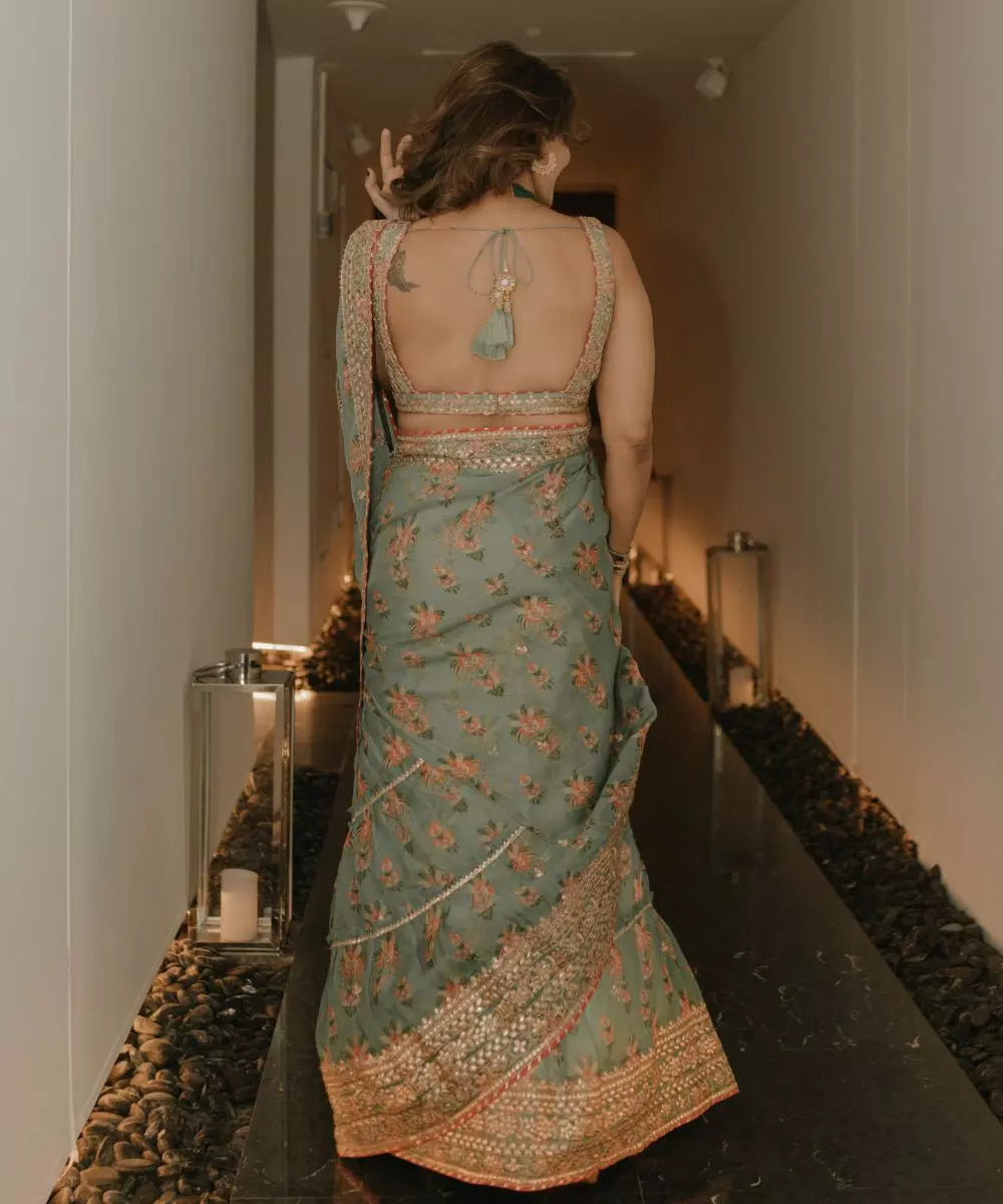 GOPI VAID - Mahira Saree Set - Celeb