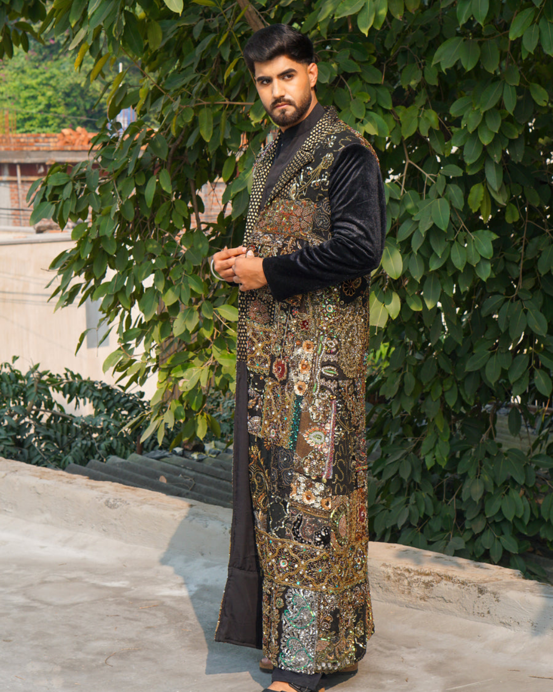 Banjara Trail - Sultan-e-Noor Regal Heritage Sherwani Coat