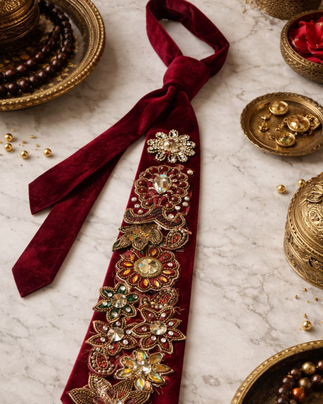 Banjara Trail - The Ruby Armada Tie
