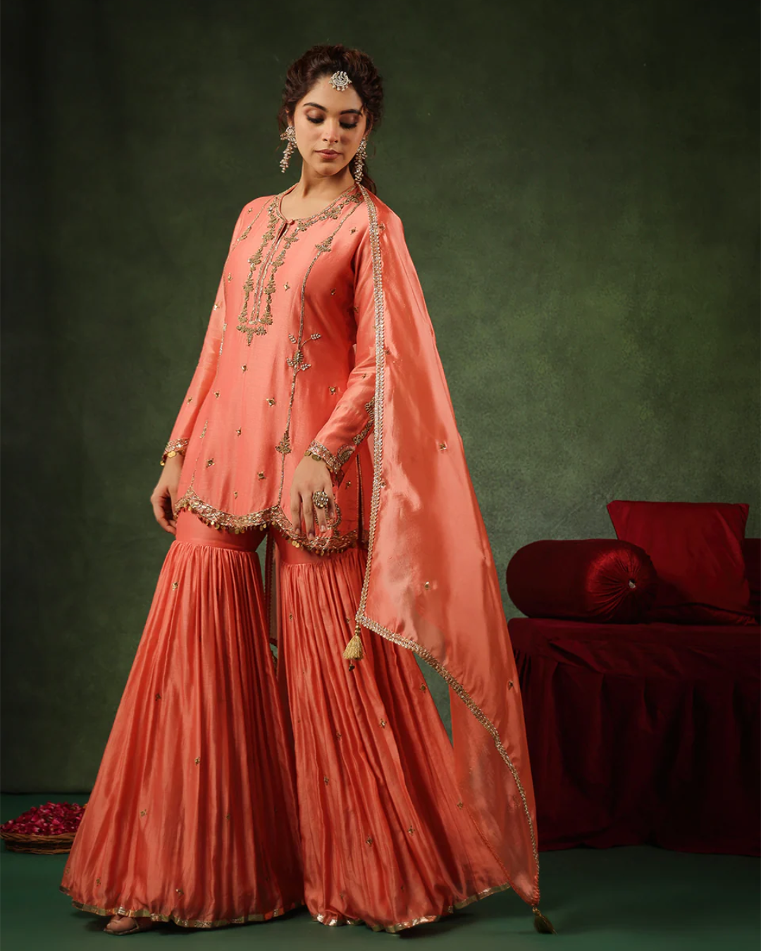 Niti Bothra - Pakeezah Sharara Joda Narangi (Sale Piece)