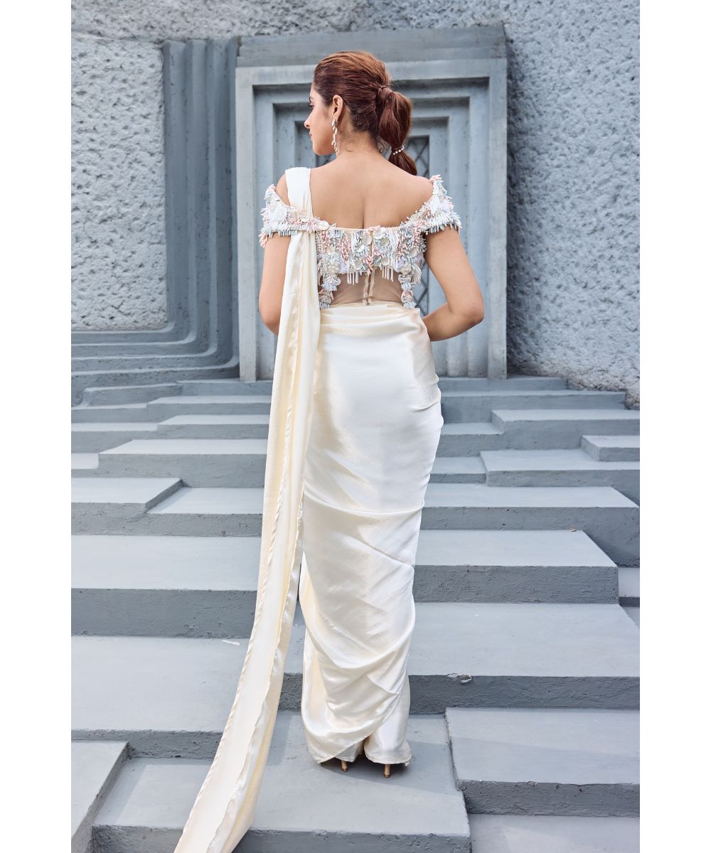MEHUL GUPTA - Pre-stitched Fusion Saree