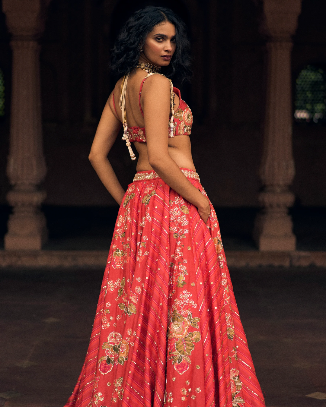 Paulmi and Harsh - Oceane Lehenga Set from Roop