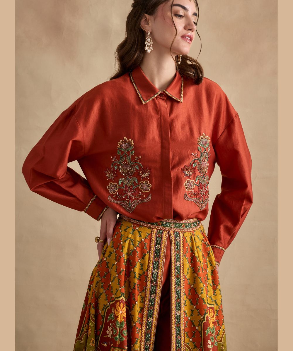 Kalista - Revah - Shadi ka ghar collection - Slit skirt