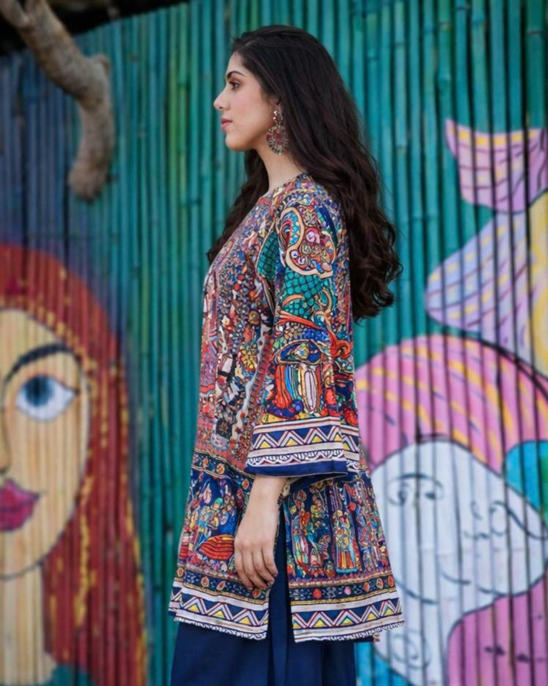 Banjara Trail - Madhubani-Farshi Set