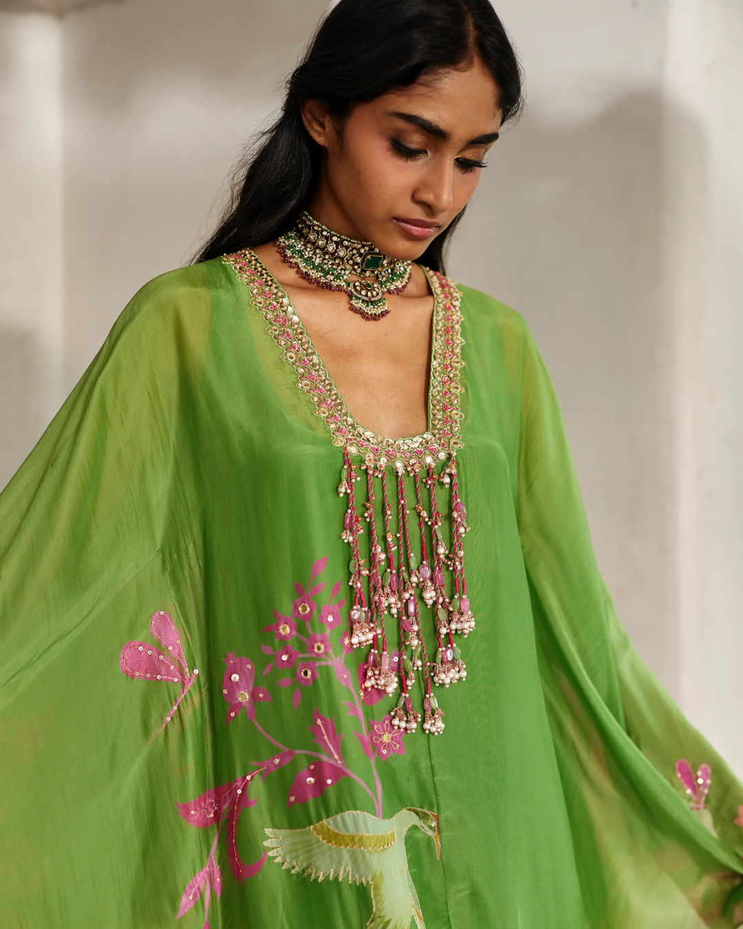Paulmi and Harsh - Raye Kaftan from Tara
