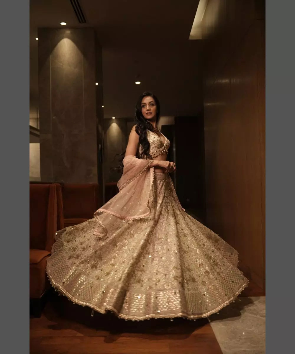 GOPI VAID - Roma Lehenga Set - Celab