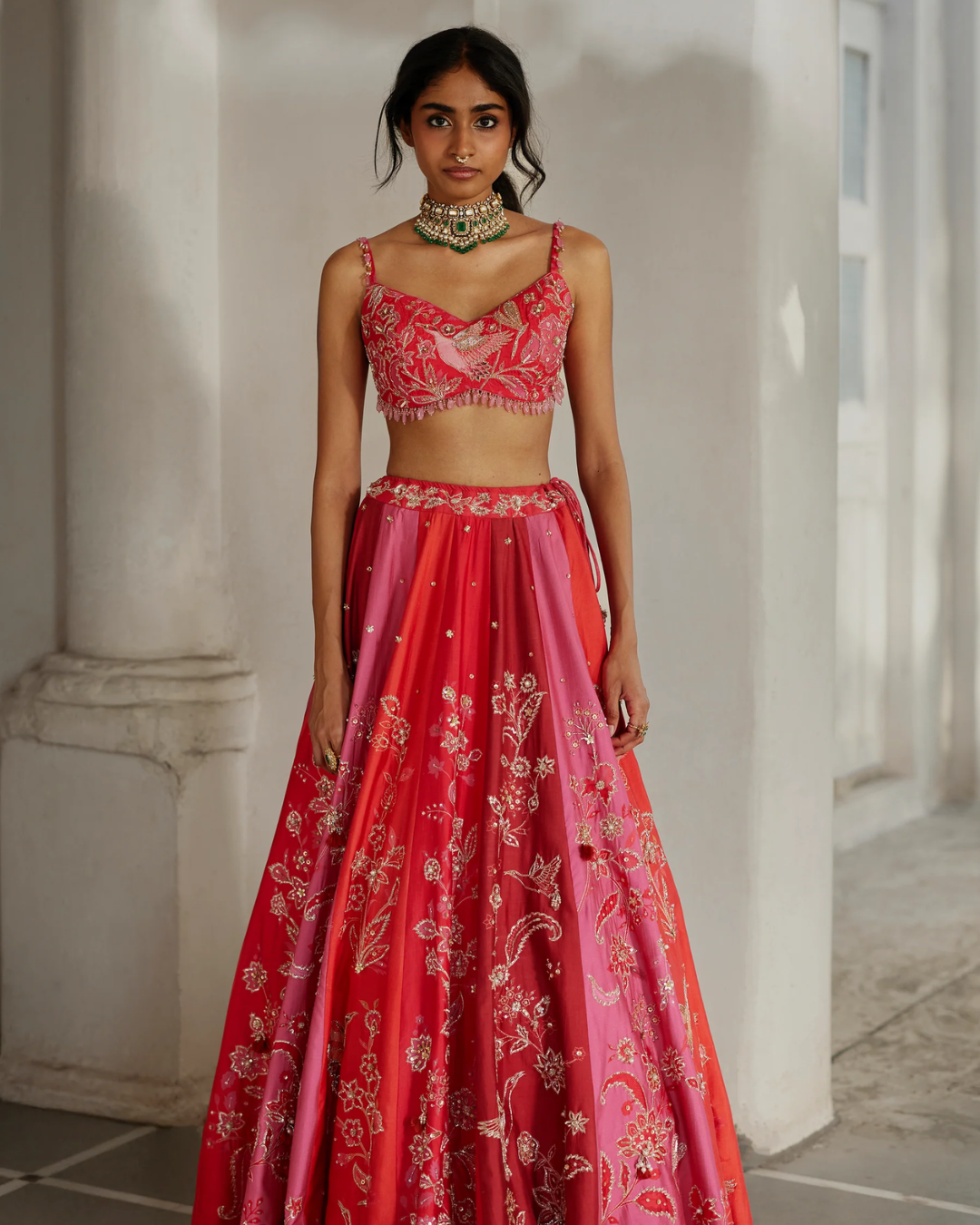 Paulmi and Harsh - Viri Lehenga Set from Tara
