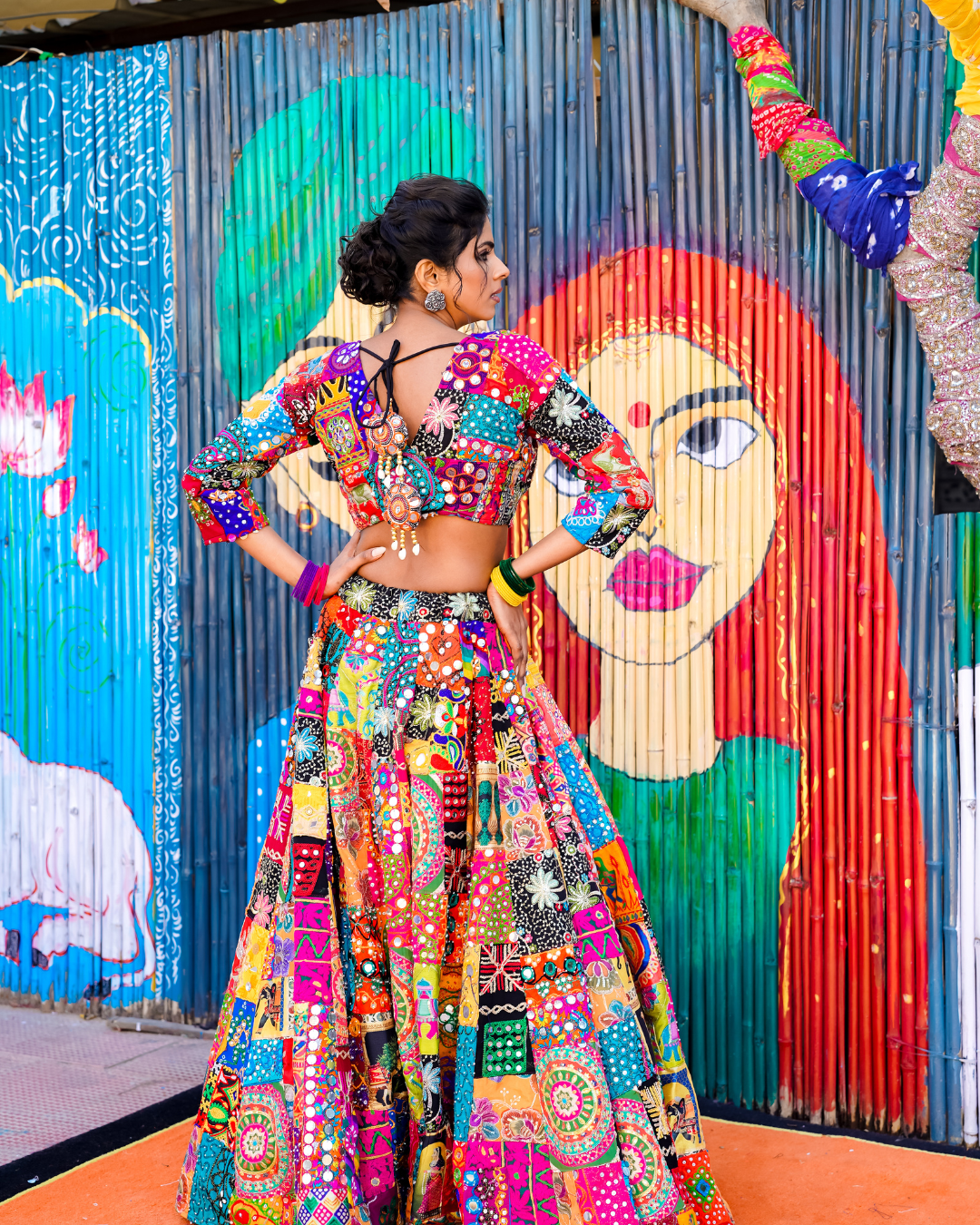 Banjara Trail - Katha-E-Rang Patchwork Lehenga
