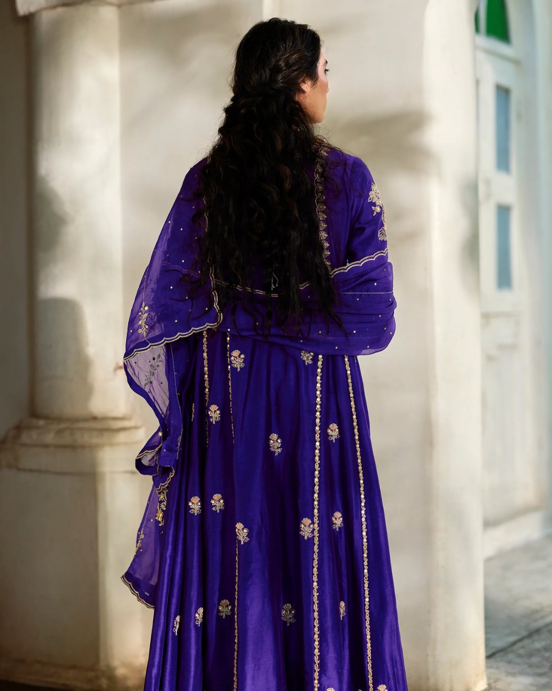 Paulmi and Harsh - Yere Anarkali Set from Tara