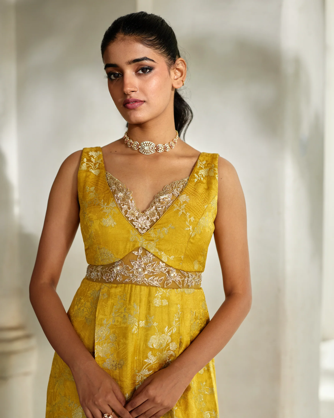 Paulmi and Harsh - Miri Jumpsuit from Tara
