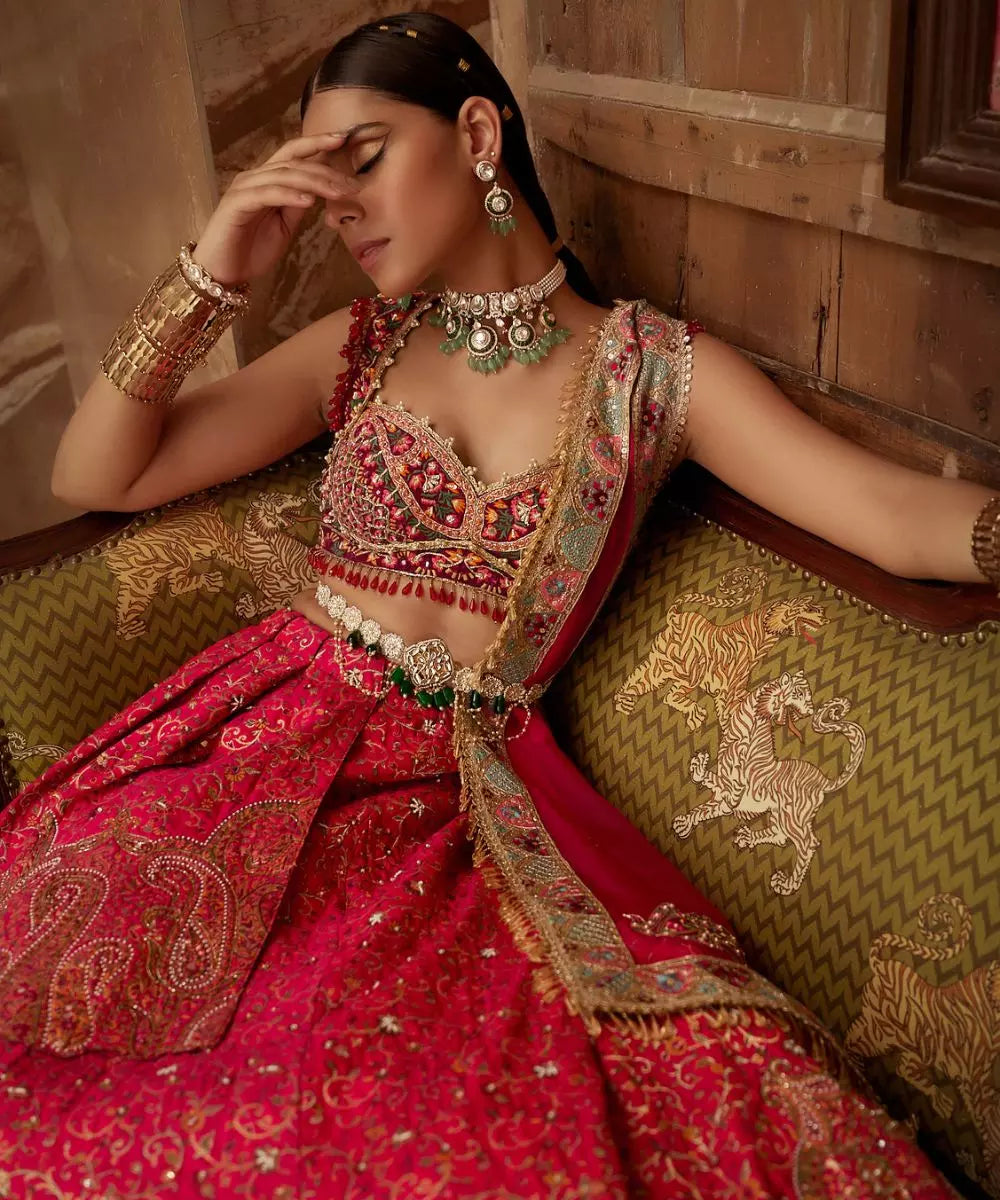ADITI GUPTA - Jamawar Lehenga set