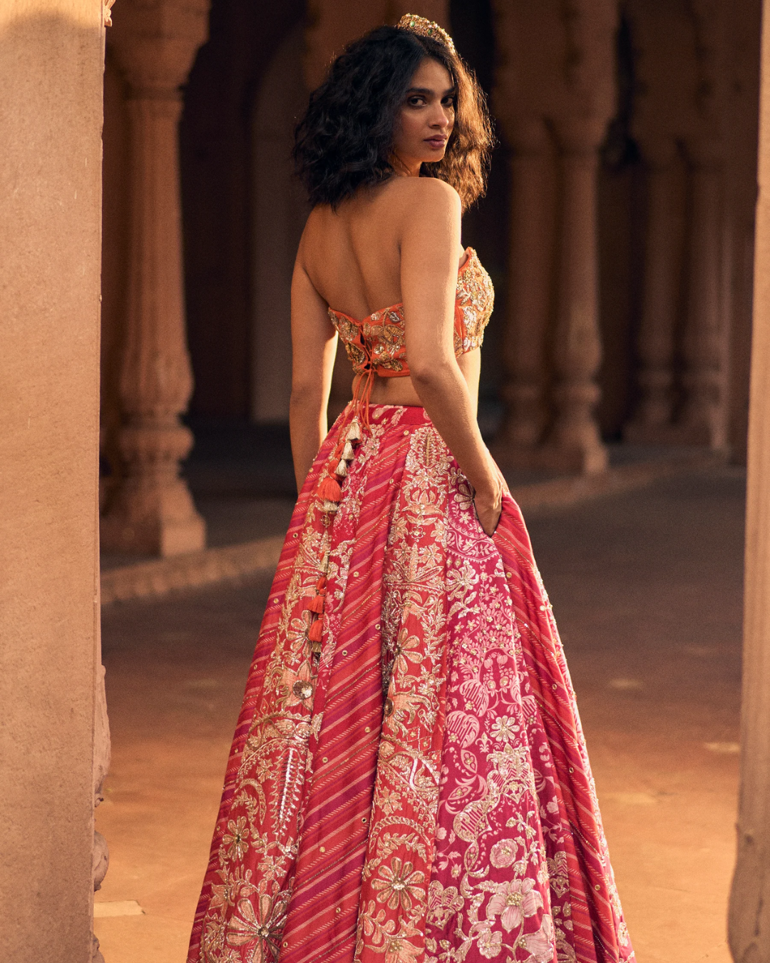 Paulmi and Harsh - Ava Lehenga Set from Roop